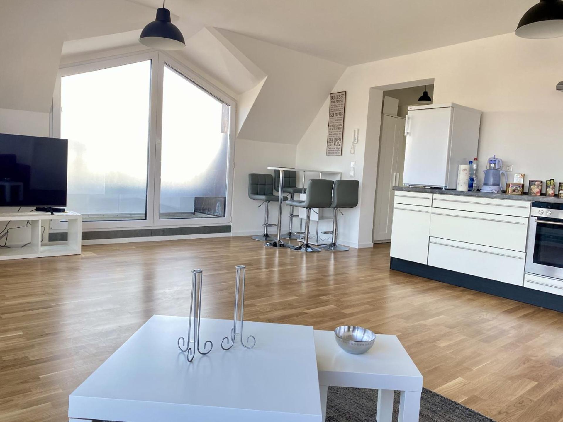 Schoenes Erwachen Im Frankfurter Penthouse Frankfurt am Main Ngoại thất bức ảnh