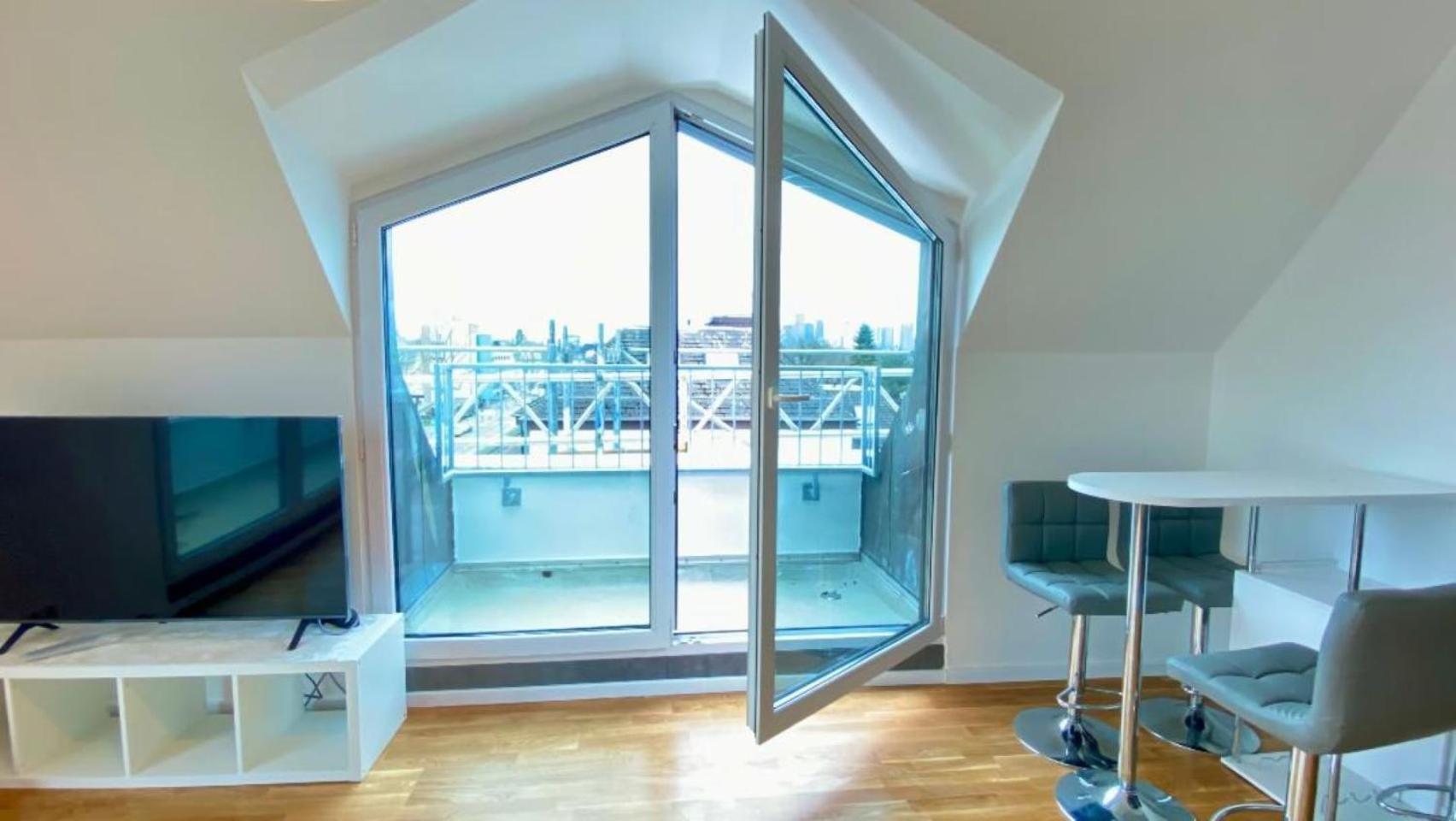Schoenes Erwachen Im Frankfurter Penthouse Frankfurt am Main Ngoại thất bức ảnh